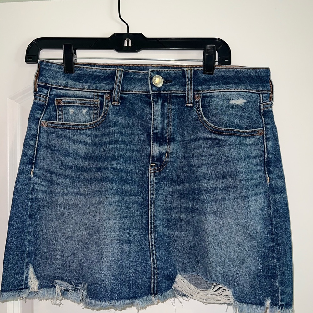 American Eagle Outfitters Blue Denim Skirt